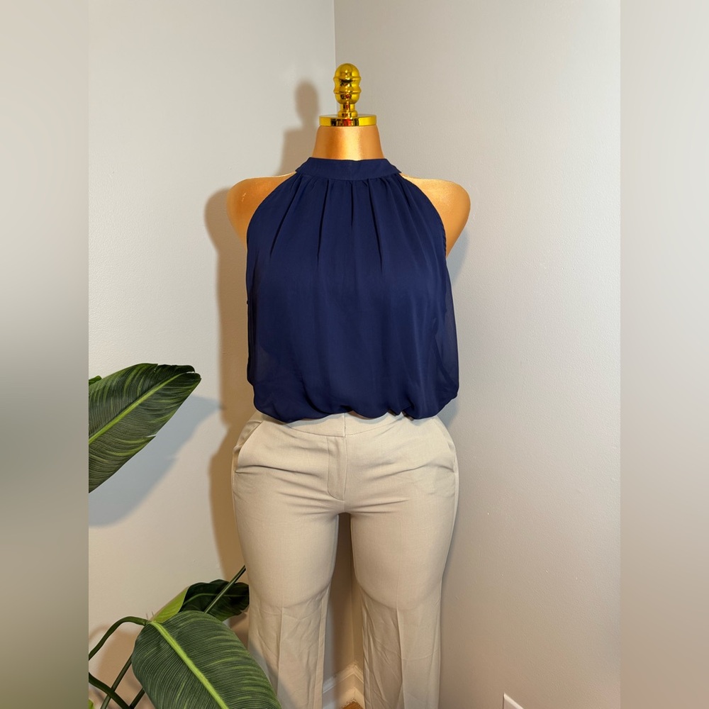 Sioni Navy Blue Blouse